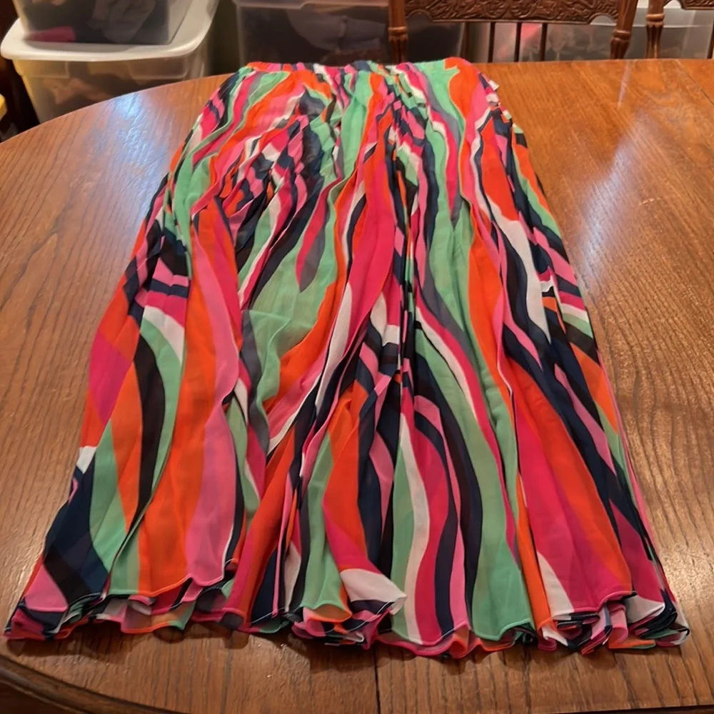 Akira Two Piece Set With Full Maxi Skirt & Matching Smocked Halter Blouse XL& 1X